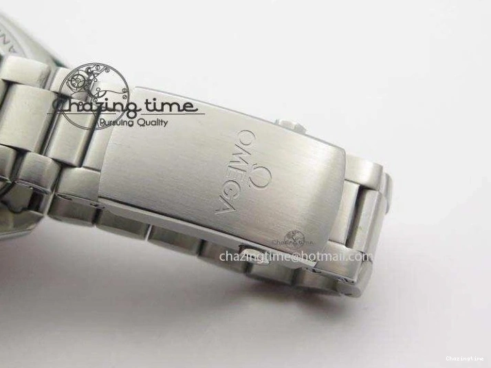 0523 Planet Ocean GMT 43.5mm V6F Goodplanet Orange Marker Blue Dial On SS Bracelet A ModernLook 8215